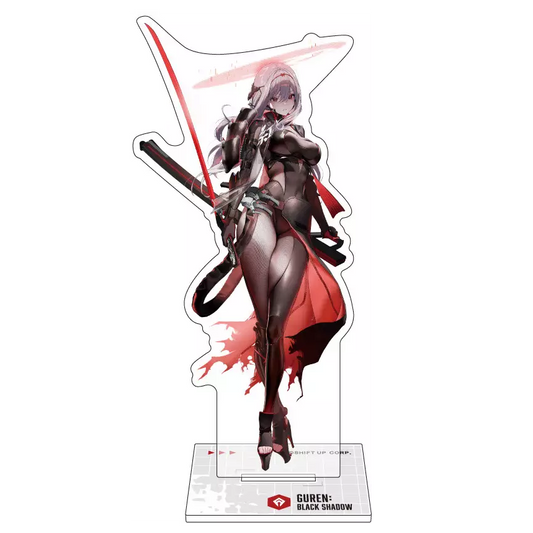 Nikke Goddess of Victory: Acrylic Stand Guren: Black Shadow
